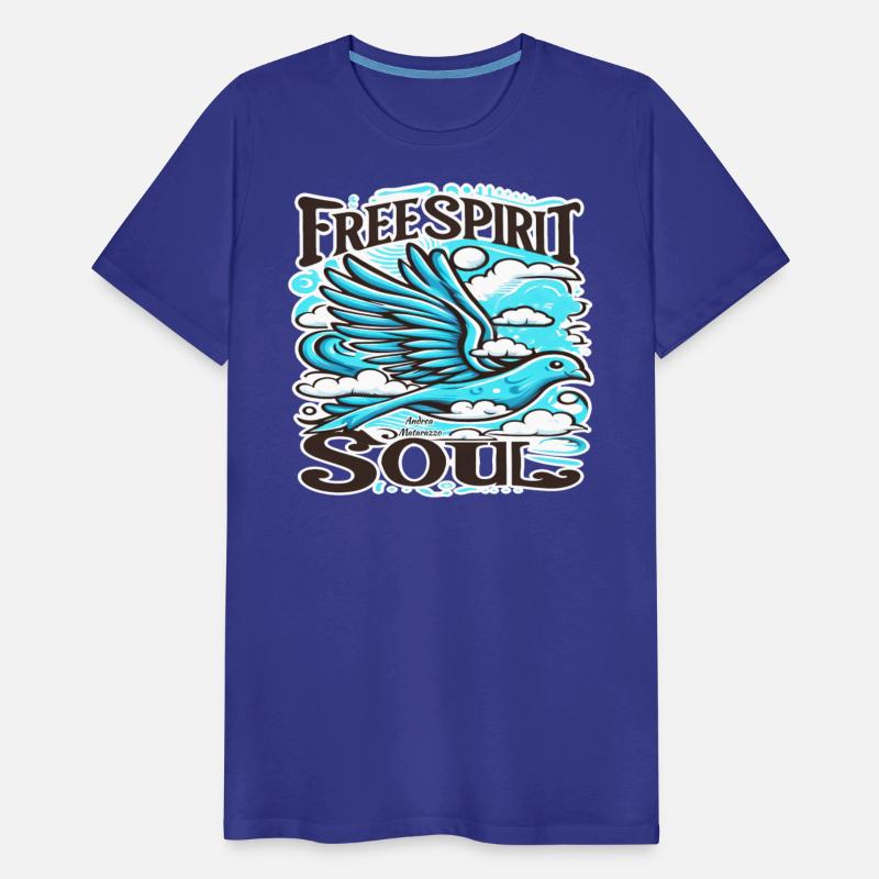Sky Bird with Free Spirit and Free Soul