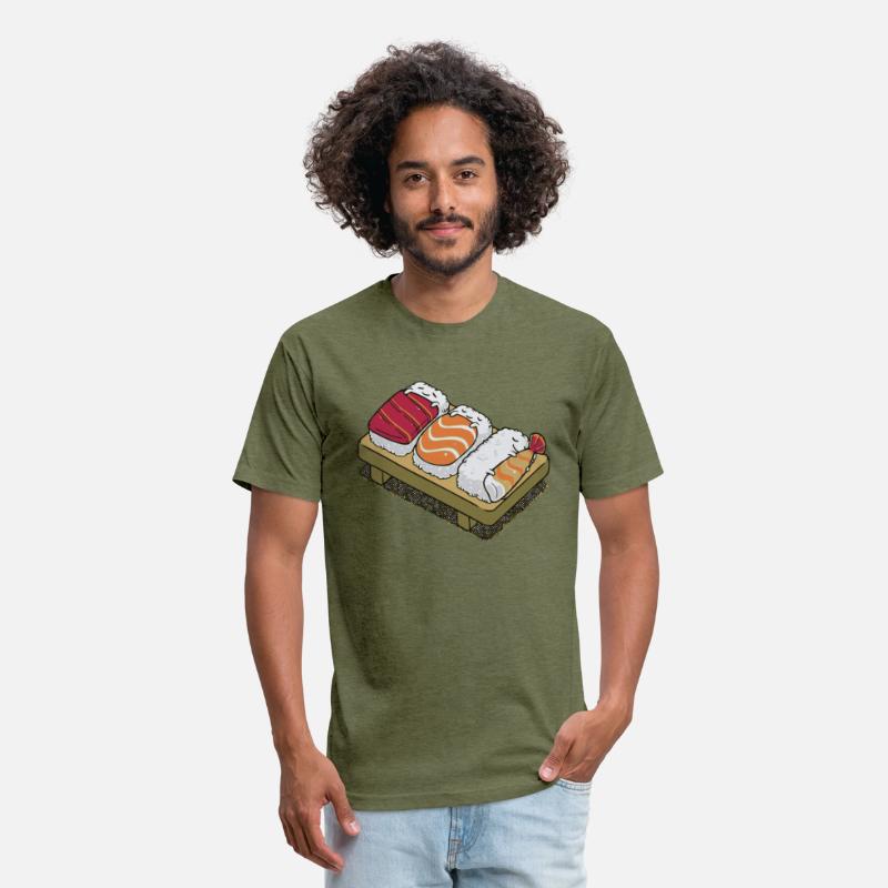 Sleeping cartoon sushi Japan anime food