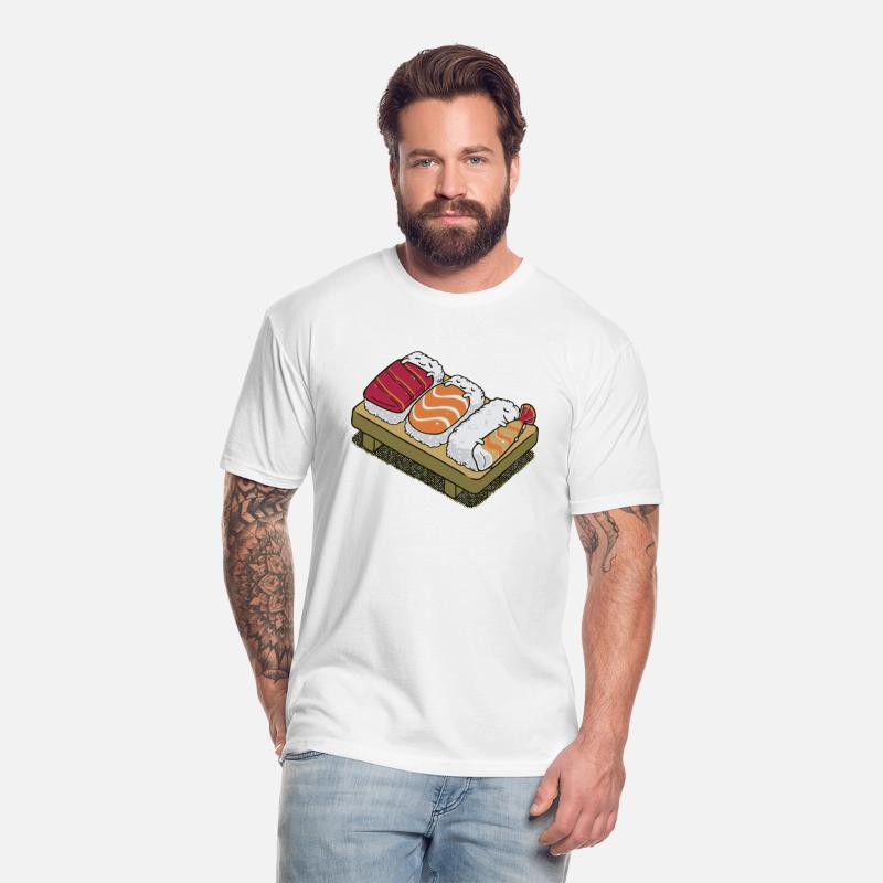 Sleeping cartoon sushi Japan anime food
