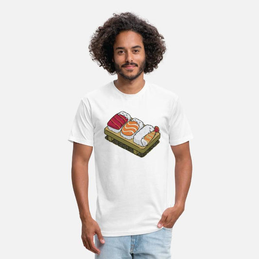 Sleeping cartoon sushi Japan anime food