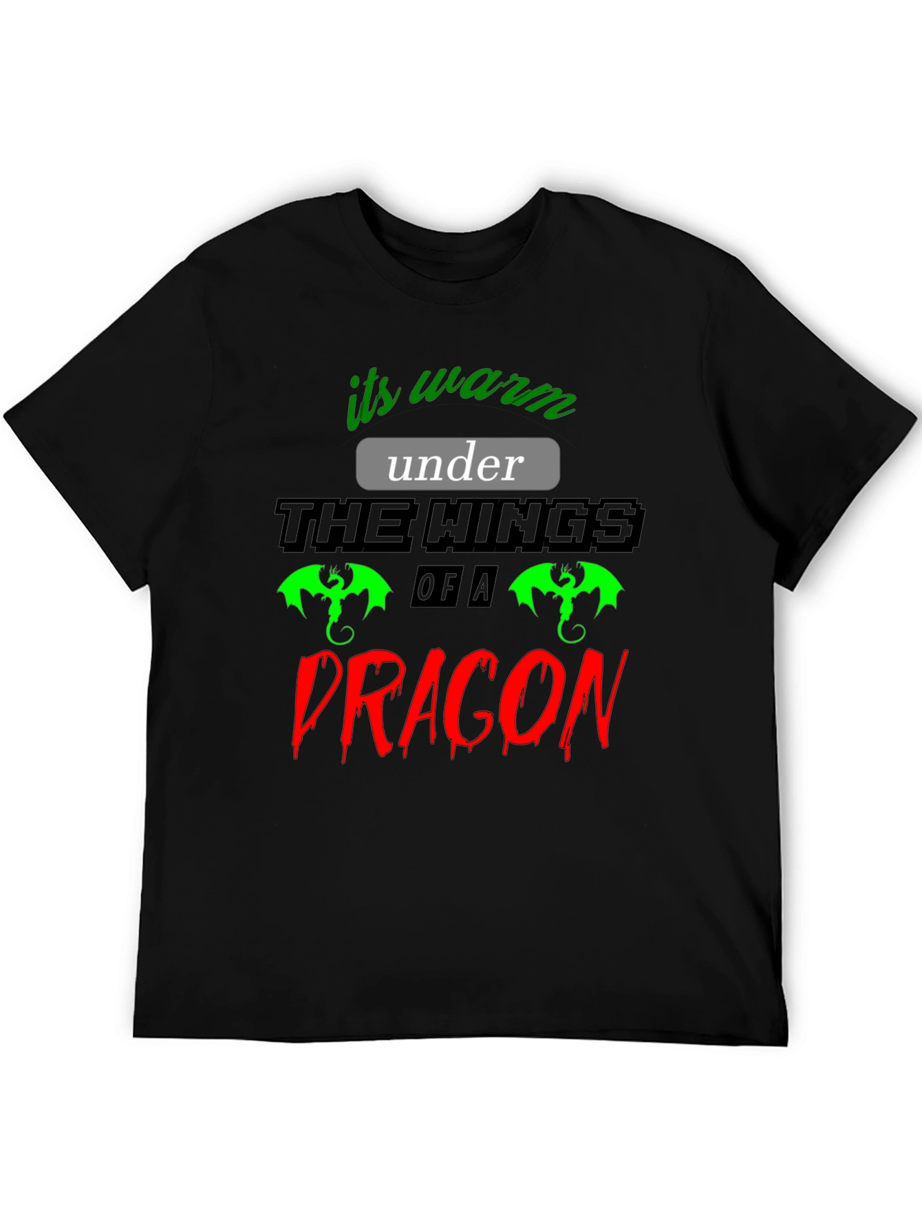 Its Warm Under The Wings Of A Dragon T-Shirt