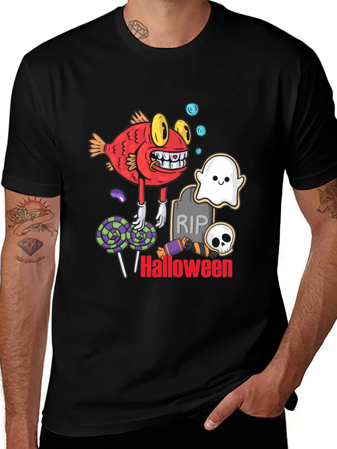 Halloween Fish T-Shirt