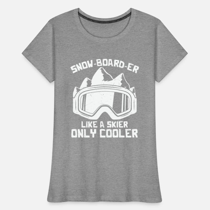 Snow-board-er Like A Skier Only Cooler