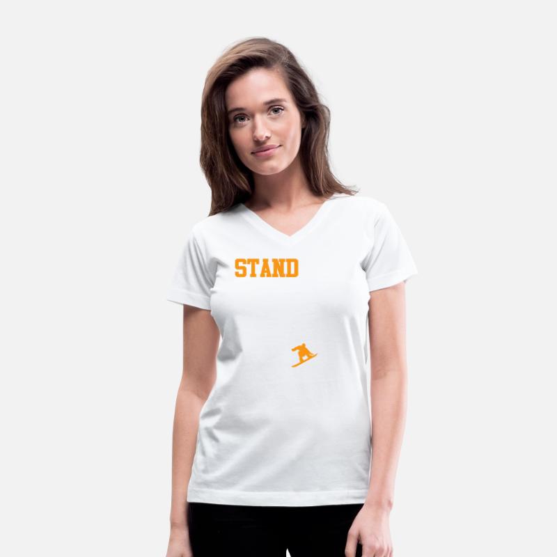 Snowboarder Freestyle Stand Out Snow Slope