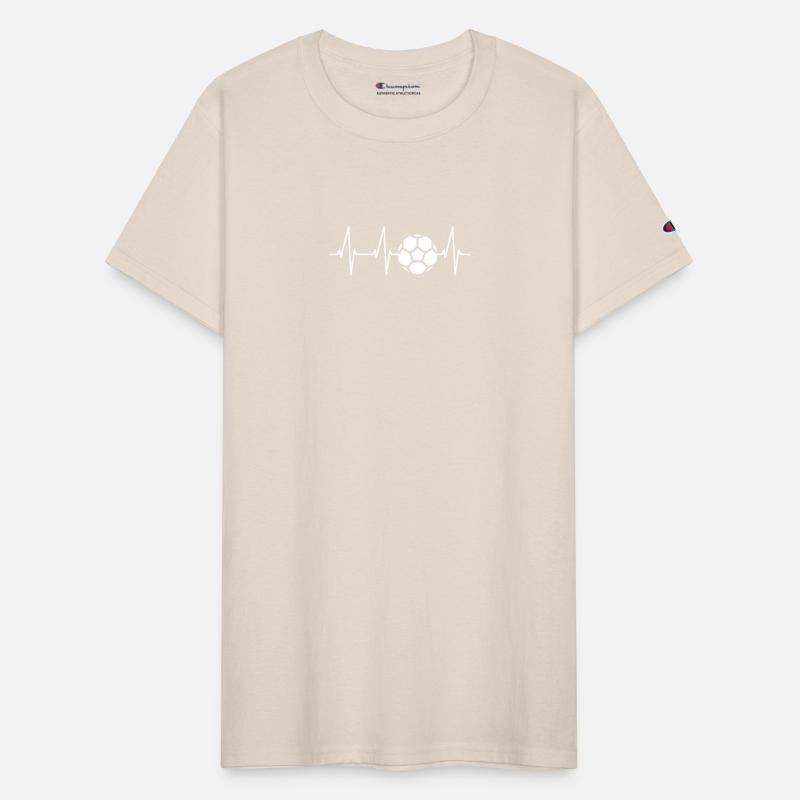 Soccer Heartbeat T Shirt Funny Soccer Tee Soccer