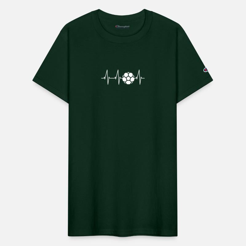 Soccer Heartbeat T Shirt Funny Soccer Tee Soccer
