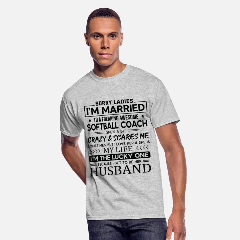Softball Coach Funny Saying For Husband