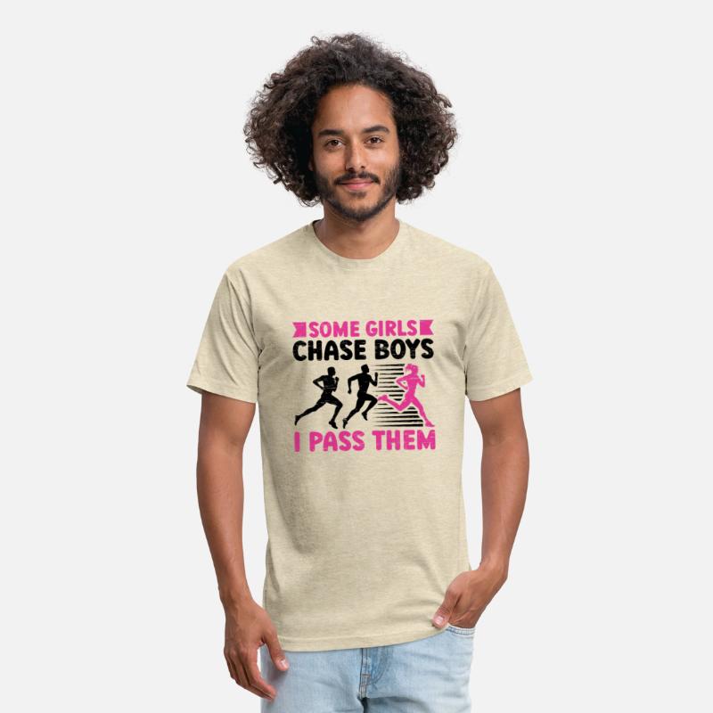 Some Girl Chase Boys Runner Running Girl Track And