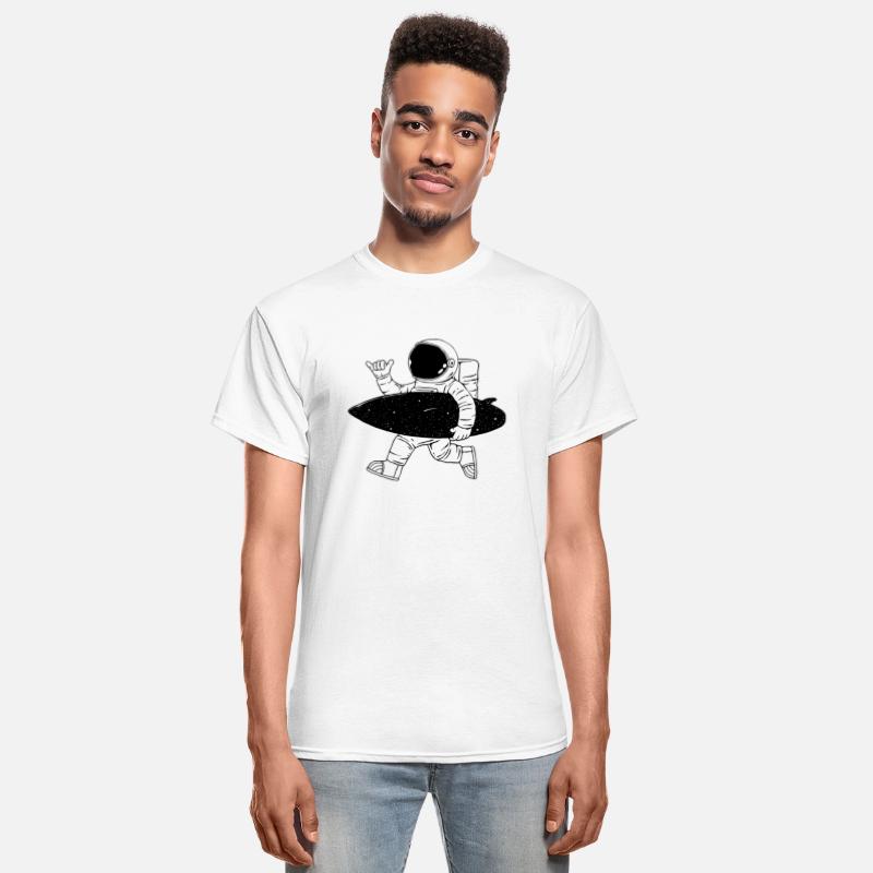 Space surfer, cool astronaut