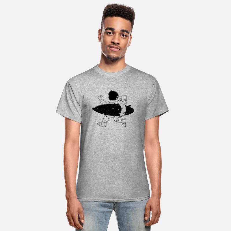 Space surfer, cool astronaut