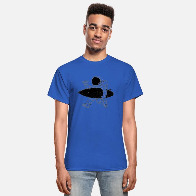 Space surfer, cool astronaut