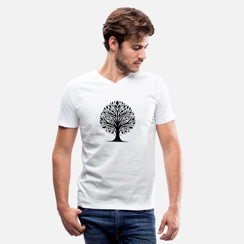 Spiritual Tree Of Life With Harmonious Structure
