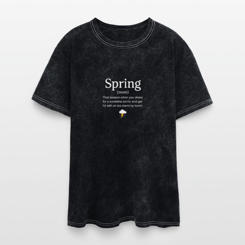 Spring Season Humor: Sunshine Picnic Turns Ice