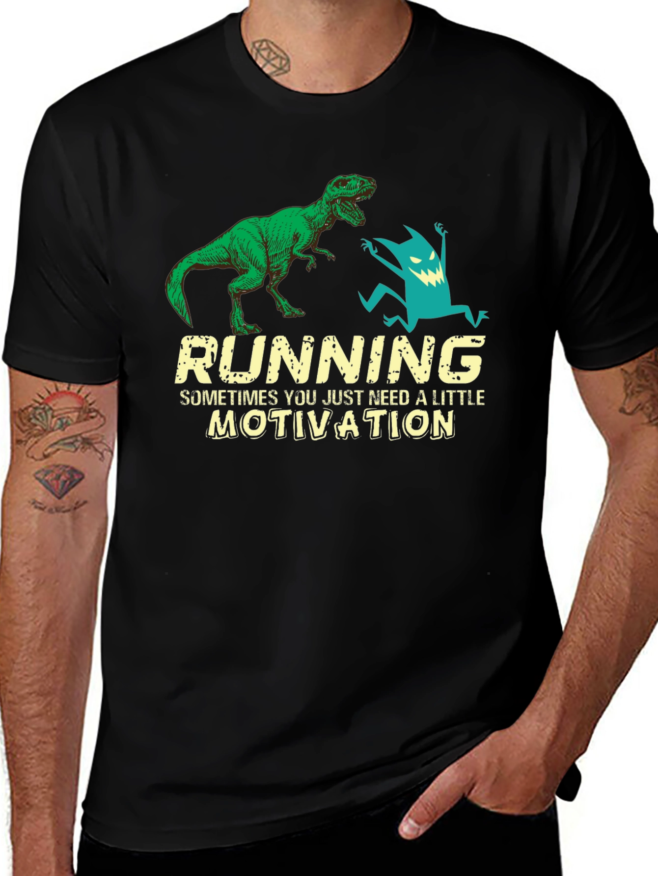 Funny Running Motivation T-Shirt