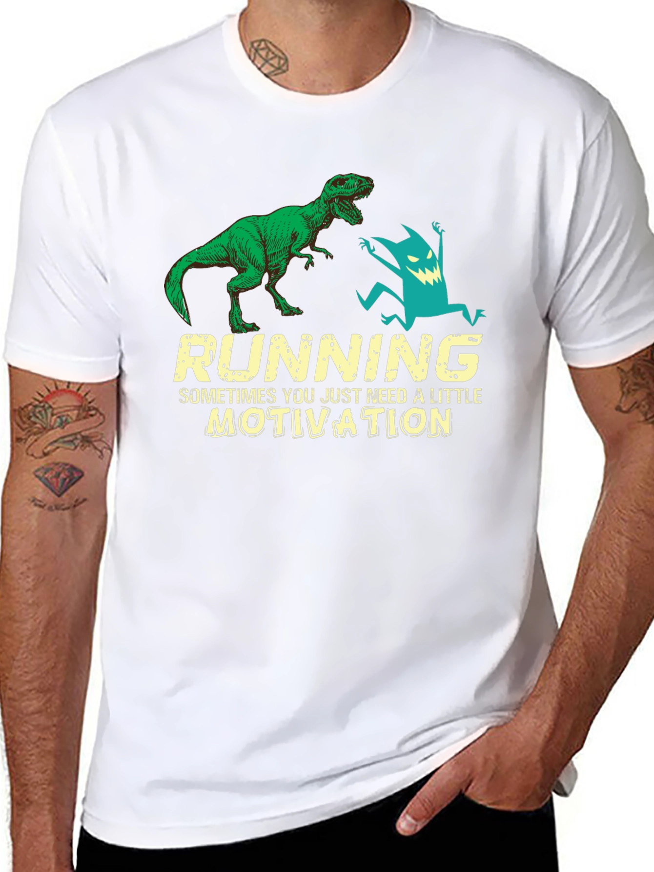Funny Running Motivation T-Shirt
