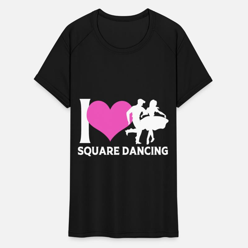 Square Dancing Silhouette I Love Square Dance
