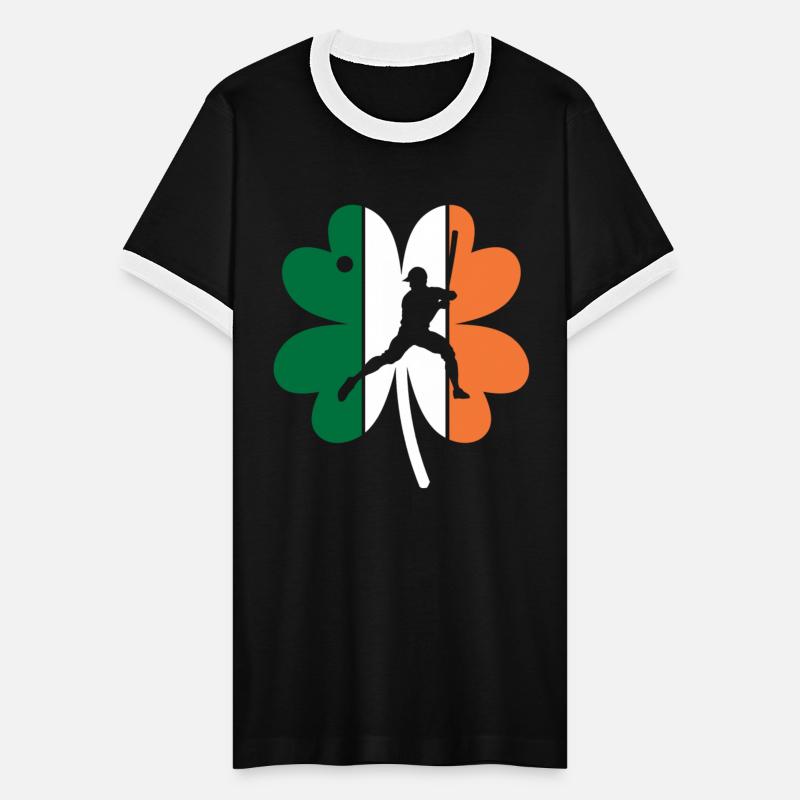 St. Patrick's Baseball Italy Flag Italian Clover