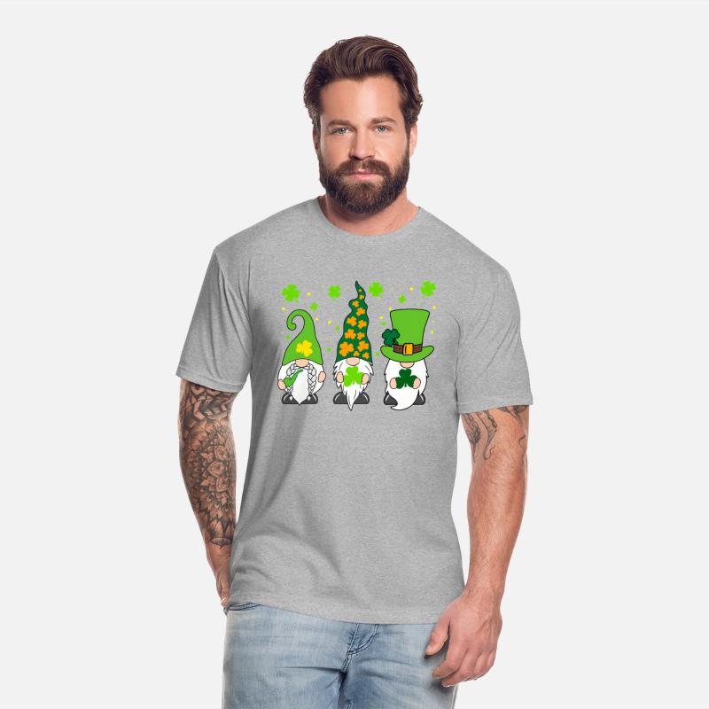 St Patrick'S Day Three Gnomes Shamrock Irish