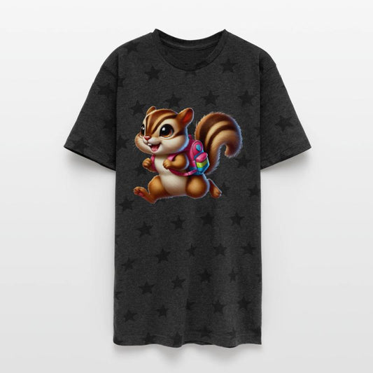 Start of school with chipmunks for school beginner