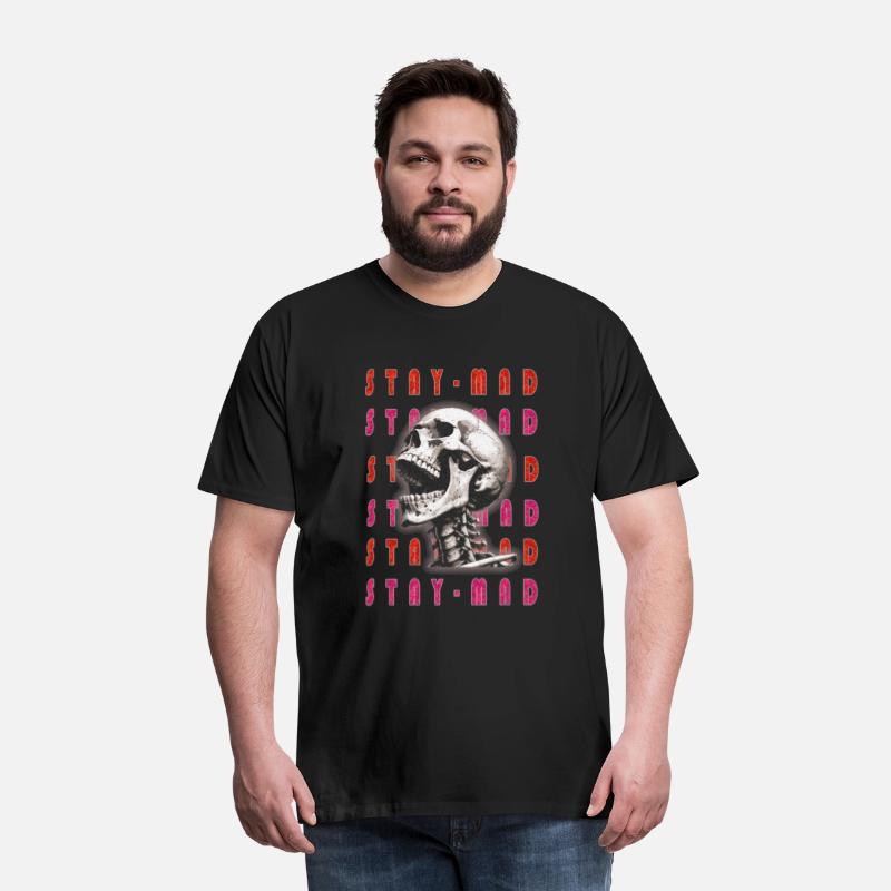 STAY MAD - Rebel Skull Streetwear Graphic