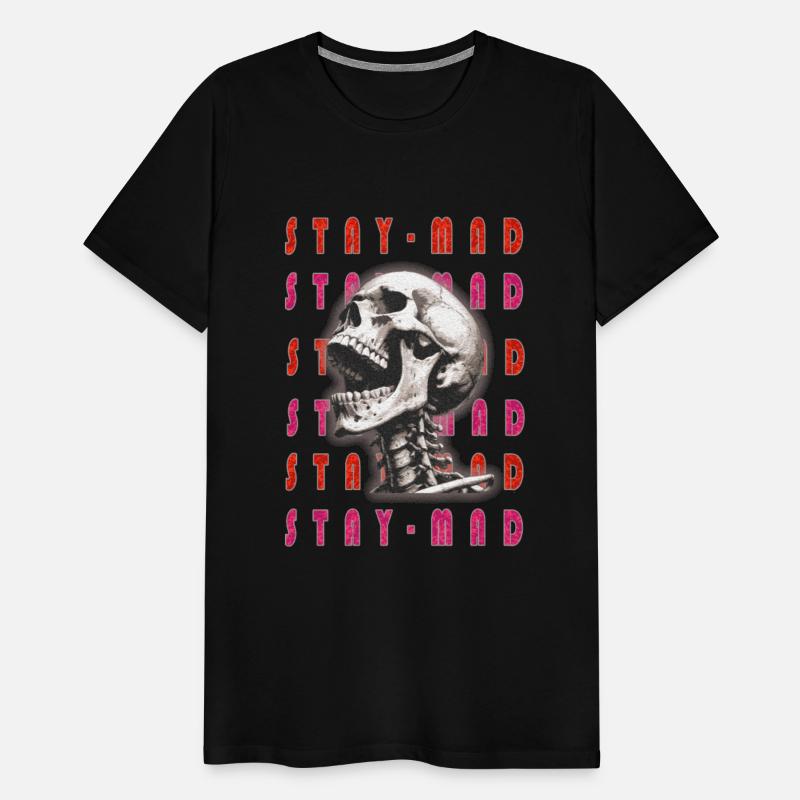 STAY MAD - Rebel Skull Streetwear Graphic