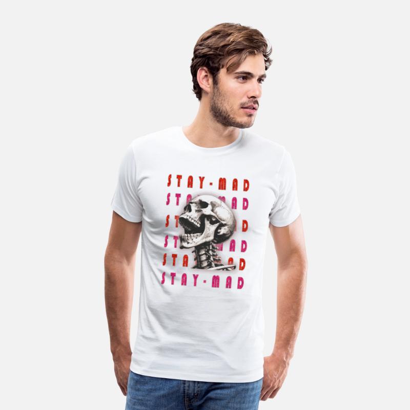 STAY MAD - Rebel Skull Streetwear Graphic