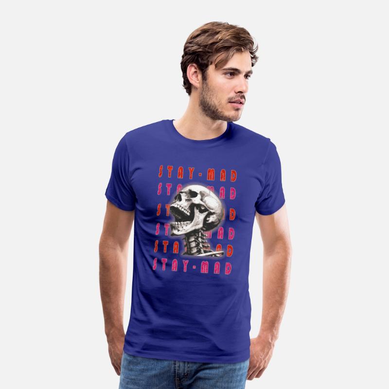 STAY MAD - Rebel Skull Streetwear Graphic