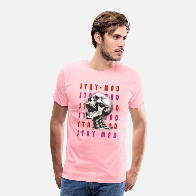 STAY MAD - Rebel Skull Streetwear Graphic