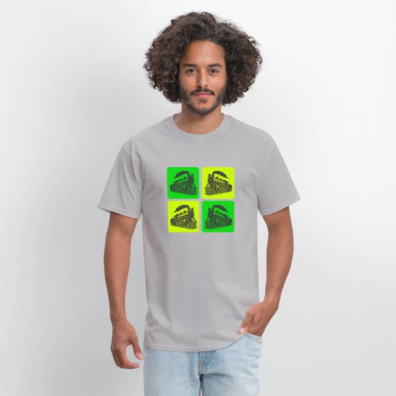 Steam Locomotive Retro Design