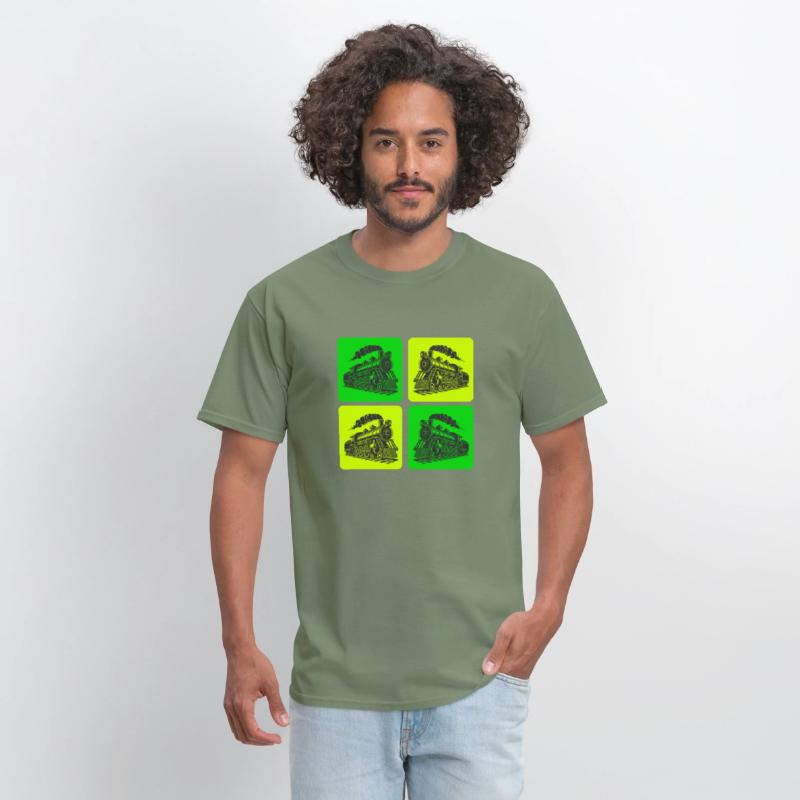 Steam Locomotive Retro Design