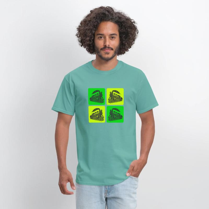 Steam Locomotive Retro Design