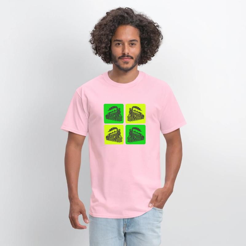 Steam Locomotive Retro Design