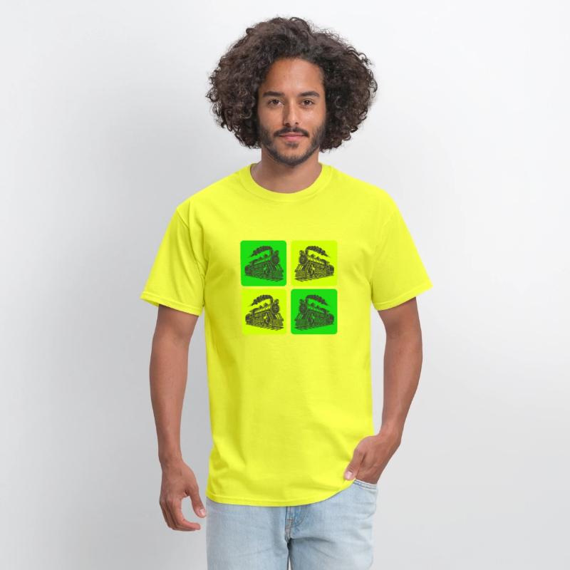 Steam Locomotive Retro Design