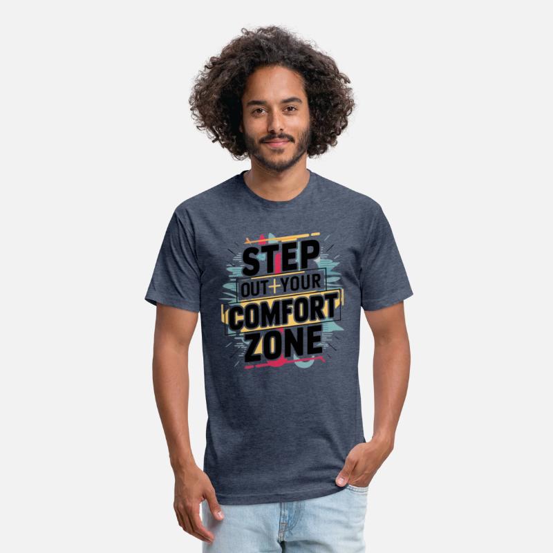 step out of your comfort zone