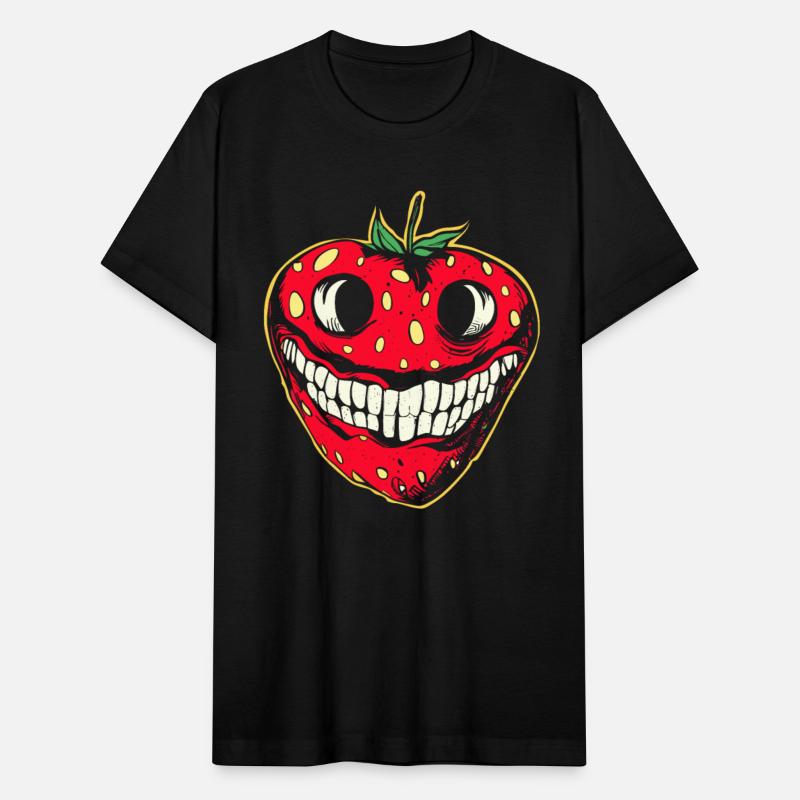 Strawberry Jack-o-lantern
