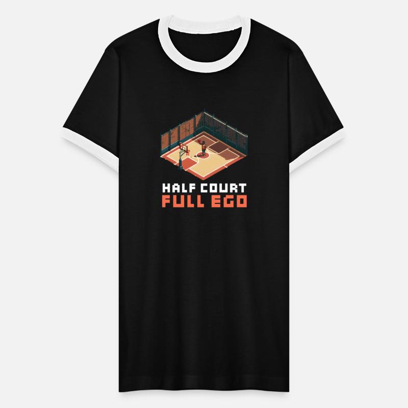 Street Basketball Half Court, Full Ego