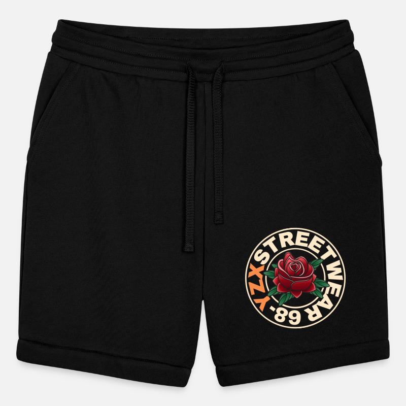 Streetwear red rose