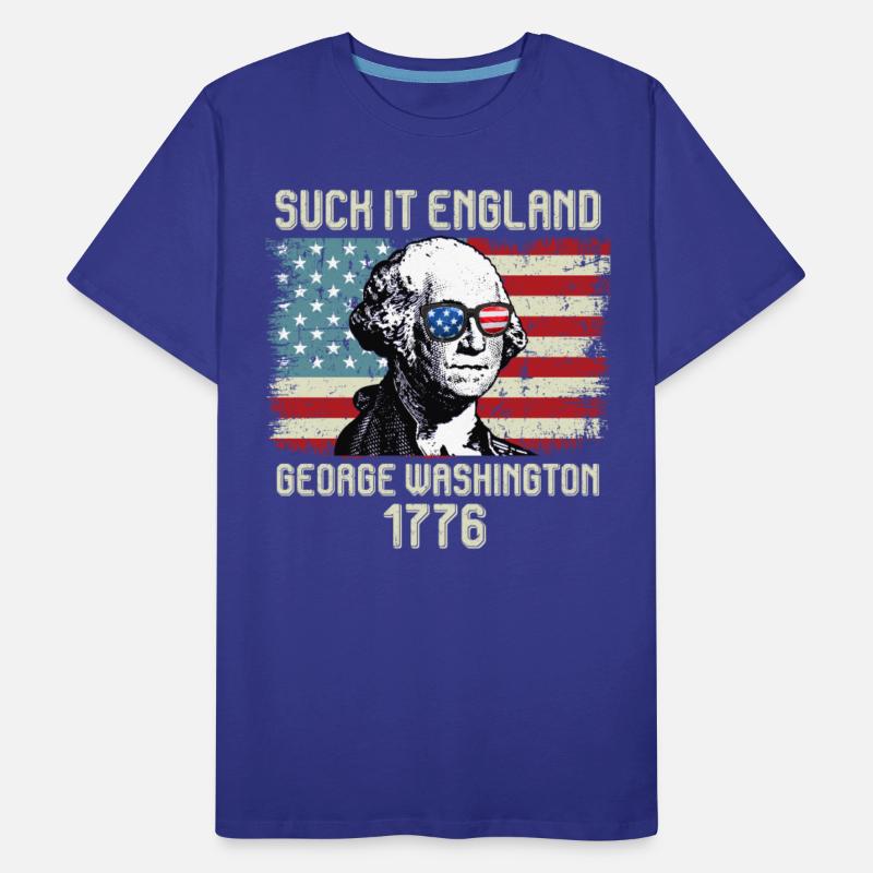 Suck it England George Washington 1776 USA