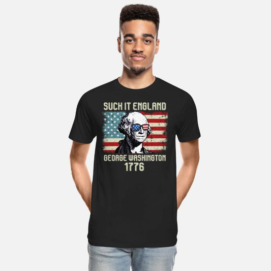 Suck it England George Washington 1776 USA