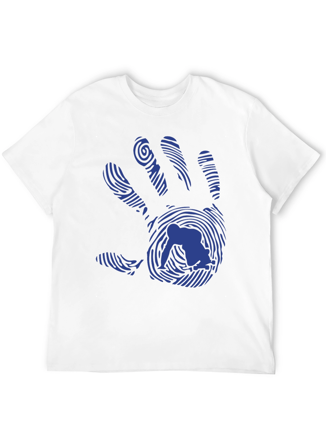 Fingerprint Handprint Graphic T-Shirt