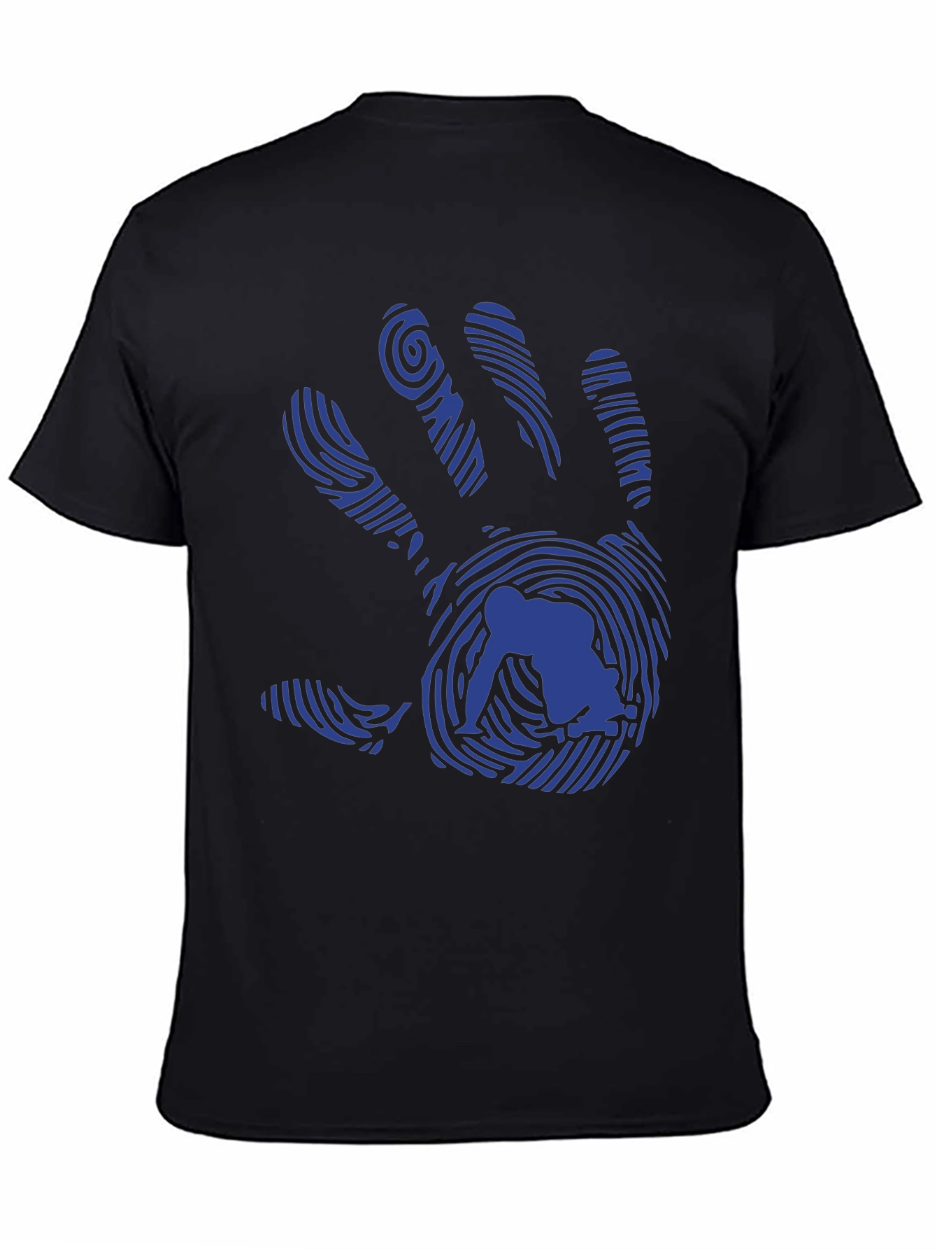 Fingerprint Handprint Graphic T-Shirt
