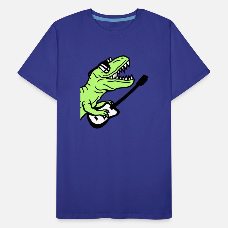 T. Rex Dino DJ Dinosaur Party Animal Plays Guitar