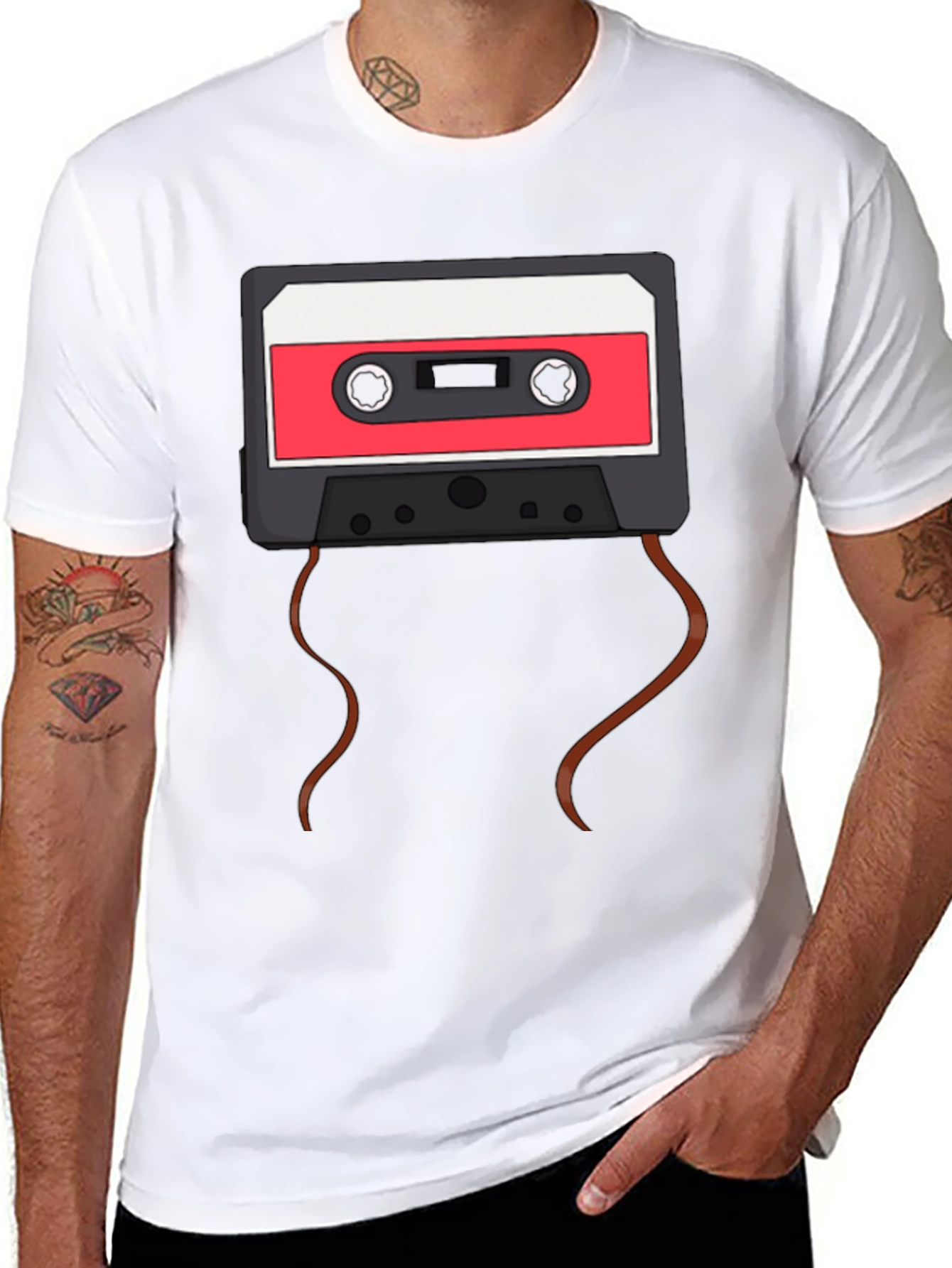 Retro Cassette Tape Graphic Tee