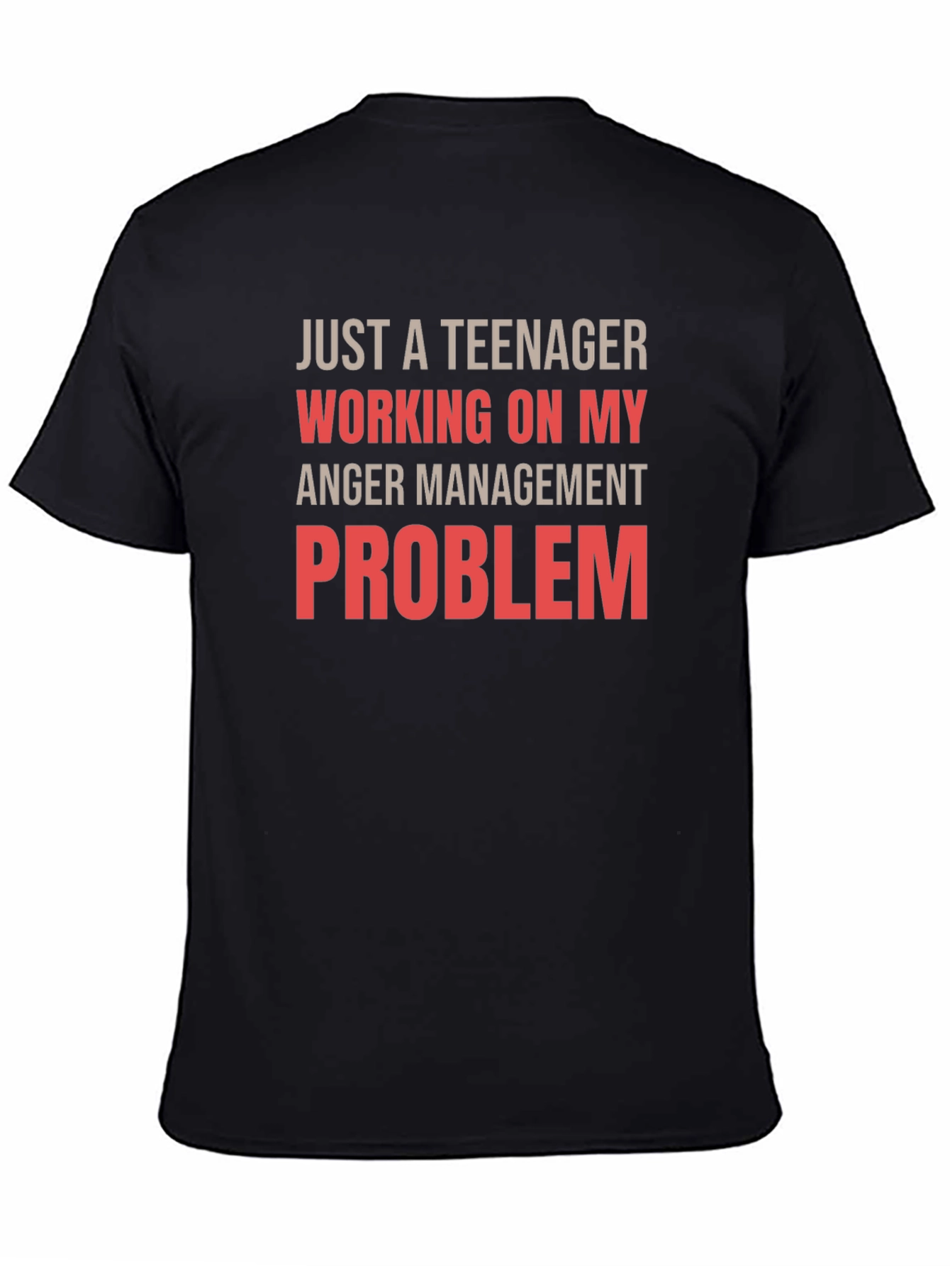 Teenager Anger Management Graphic T-Shirt