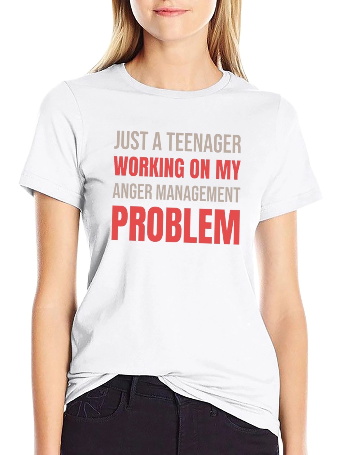 Teenager Anger Management Graphic T-Shirt