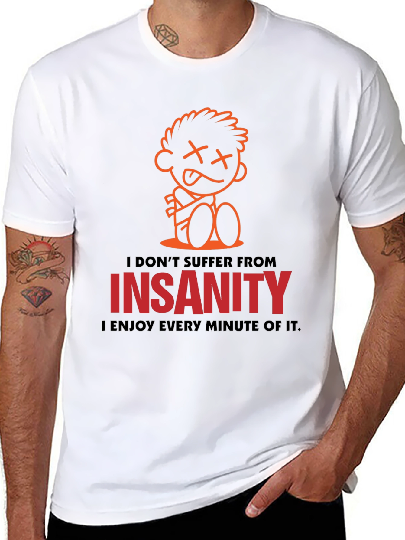 Insanity Enjoyment Graphic Tee