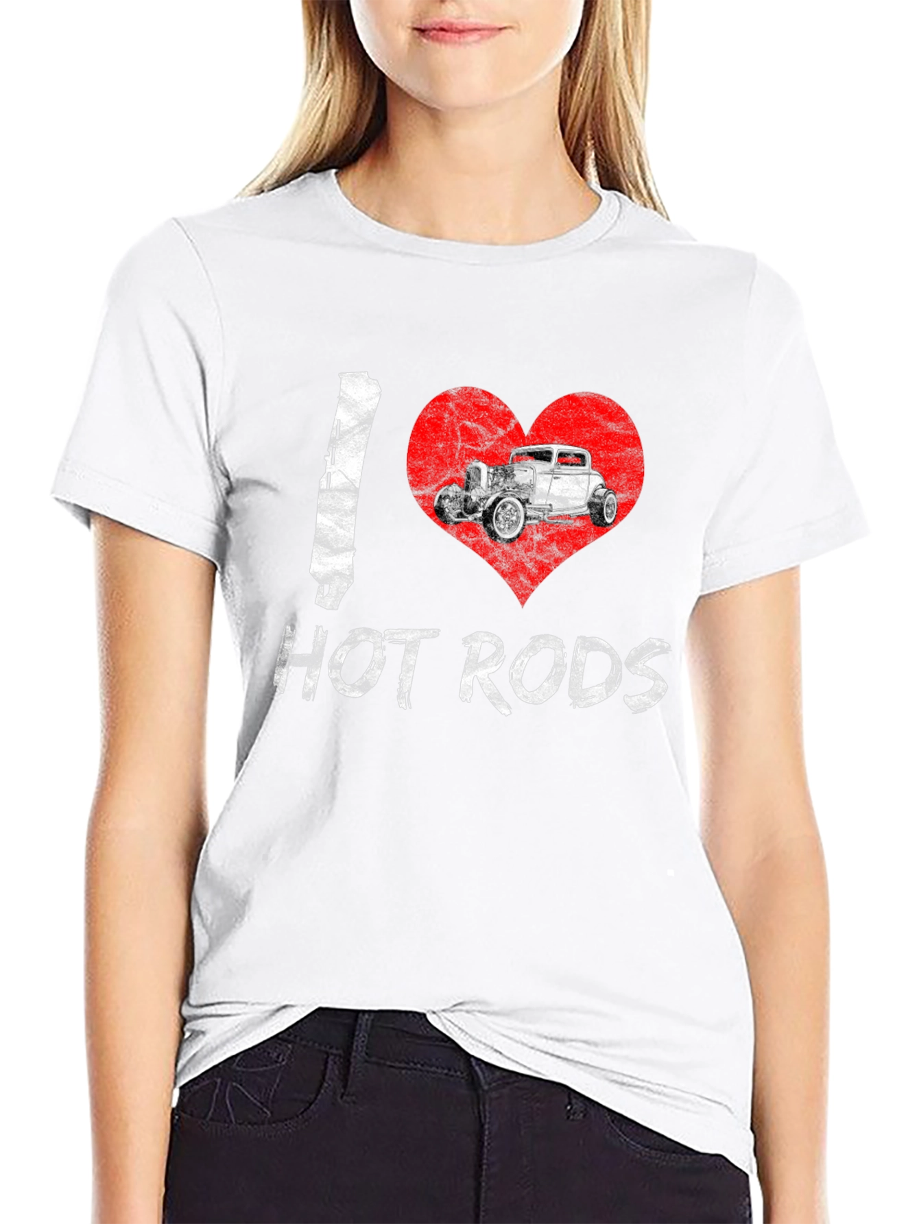 I Heart Hot Rods Graphic Tee