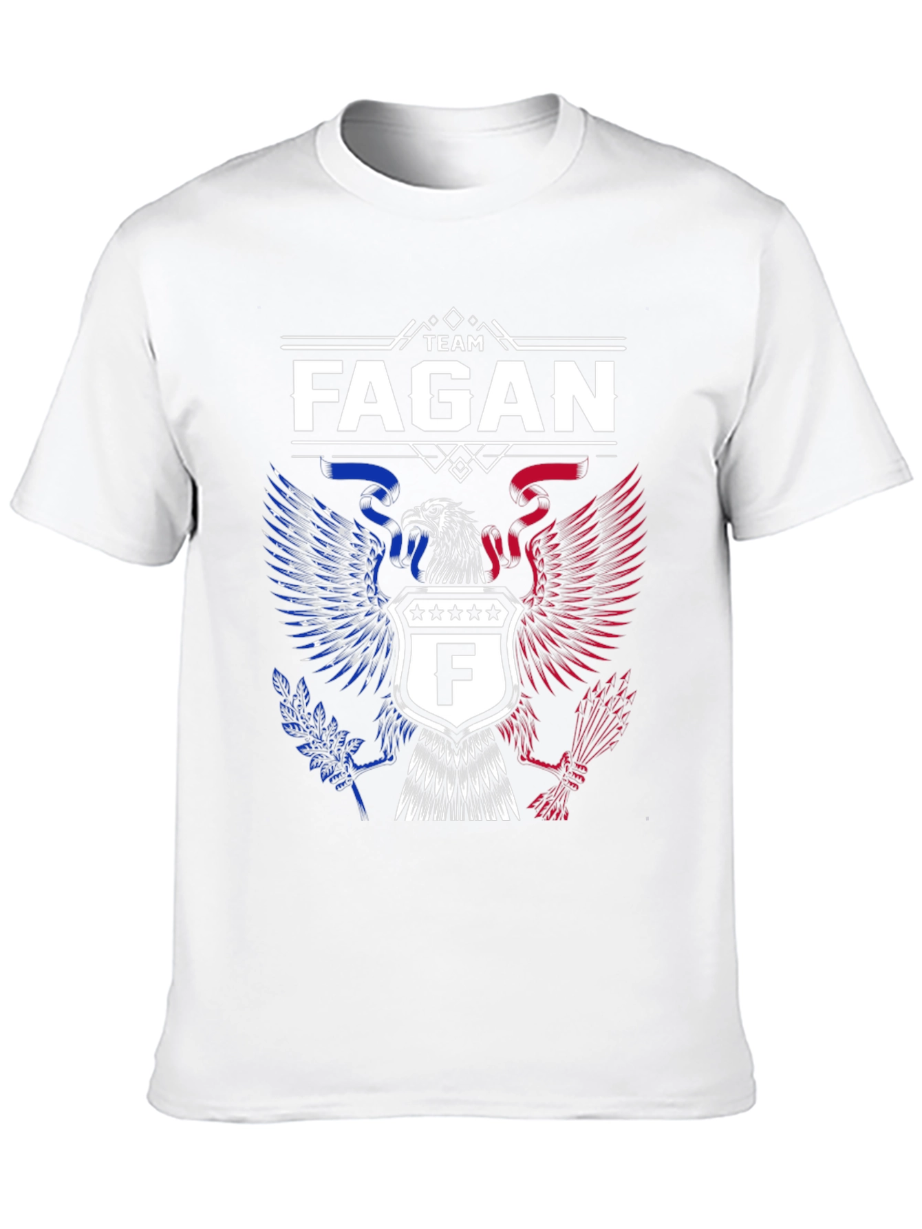 Team Fagan Patriotic Eagle Graphic T-Shirt