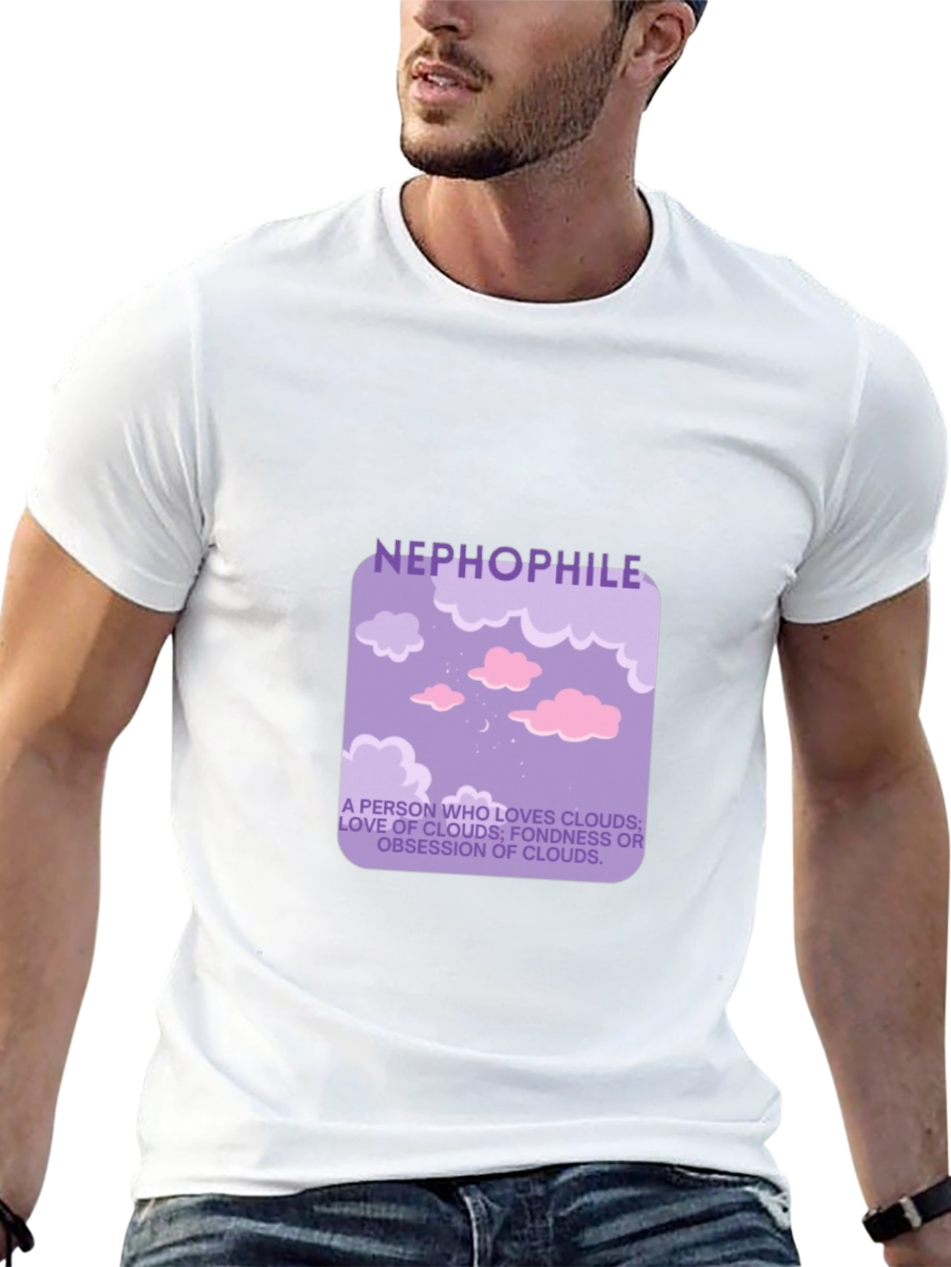 Nephophile Cloud Lover Graphic T-Shirt