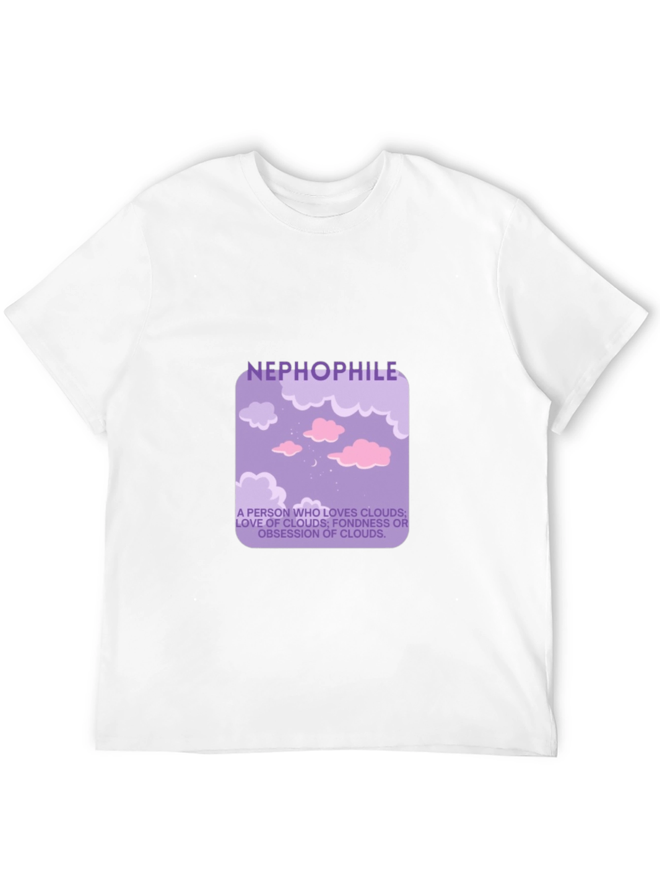 Nephophile Cloud Lover Graphic T-Shirt